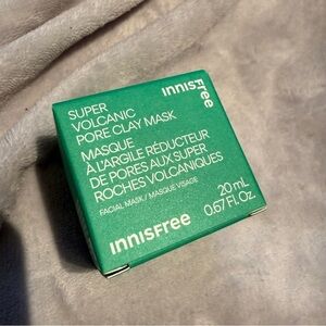 Innisfree Green Super Volcanic Pore Clay Mask deluxe sample NEW